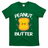 Peanut Butter And Jelly Halloween Costumes Couple Matching T-Shirt - Green