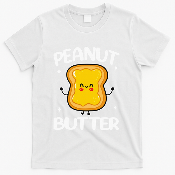 Peanut Butter And Jelly Halloween Costumes Couple Matching T-Shirt - White