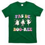 Pas De BooréE Ghost Ballet Dancer Halloween T-Shirt - Irish Green