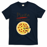 Pizza Delivery Costume Funny Fancy Dress Costumes T-Shirt - Navy