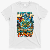 Playing Game RPG Master D20 Tabletop Funny RPG Gamer T-Shirt - White