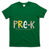 Pre K Dream Team First Day Of School T-Shirt - Green