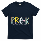 Pre K Dream Team First Day Of School T-Shirt - Navy