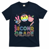 Peace Out 2nd Second Grade Graduation Last Day Of School T-Shirt - Navy