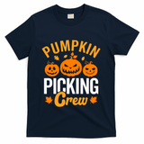 Pumpkin Picking Crew T-Shirt - Navy