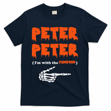 Peter Peter IM With The Pumpkin Halloween Costume T-Shirt - Navy