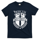 Princess Security Family Matching Trip Costume T-Shirt - Navy Blue