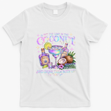 Put The Lime In The Coconut  Margaritas Celestial Beach T-Shirt - White