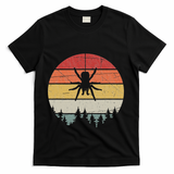 Retro Arachnid Tarantula Spider T-Shirt - Black