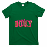 Raised On Dolly Cowgirl Fan T-Shirt - Irish Green
