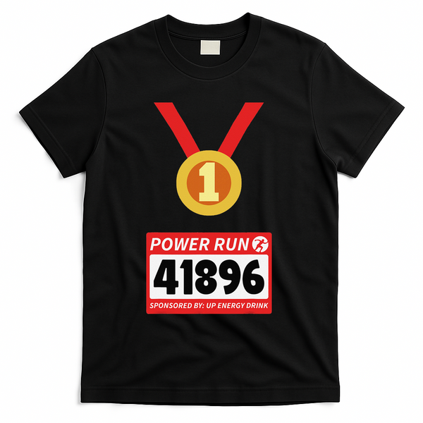 Running Runner Half Marathon Halloween Costume T-Shirt - Black
