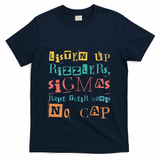 Raise Your Hand Listen Up Rizzlers Funny Teacher T-Shirt - Navy