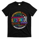 Self Contained Life Teacher Appreciation Week Back To School T-Shirt - Black