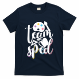 Special Education Educator Back To School Team Sped Teacher Gift T-Shirt - Navy