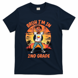 Second Grade Dabbing Boy Bruh IM In 2nd Grade Students T-Shirt - Navy