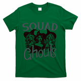 Squad Ghouls Witches Halloween Festive T-Shirt - Green