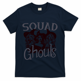 Squad Ghouls Witches Halloween Festive T-Shirt - Navy