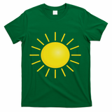 Sun Halloween Costume Funny Halloween T-Shirt - Green