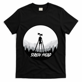 Siren Head Creepypasta Horror Sweet Or Treat T-Shirt - Black