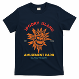 Spooky Island Est 2002 Amusement Park Island Resort T-Shirt - Navy