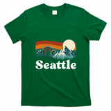 Seattle Jimothy Raccoon Meme Mountain T-Shirt - Irish Green