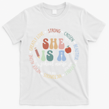 School Nurse God Says Bible Verse Christian Back To School T-Shirt - White