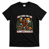 Sasquatch Oktoberfest German Beer Festival  Drinking Matching  T-Shirt - Black