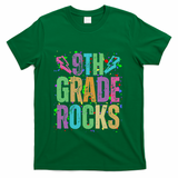 School Rocks Back To School Rockin 9th Grade Rocks T-Shirt - Green