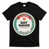 Soy Sauce Easy Halloween Costume Matching Group Couples T-Shirt - Black