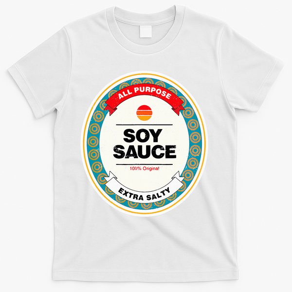 Soy Sauce Easy Halloween Costume Matching T-Shirt - White