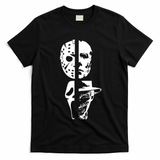 Supervillain Scary Faces Halloween T-Shirt - Black