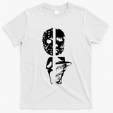 Supervillain Scary Faces Halloween T-Shirt - White