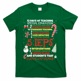 Sped School Funny Special Education Teacher Gift T-Shirt - Green