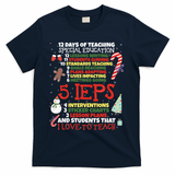 Sped School Funny Special Education Teacher Gift T-Shirt - Navy
