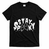 Stay Spooky Halloween Festive T-Shirt - Black