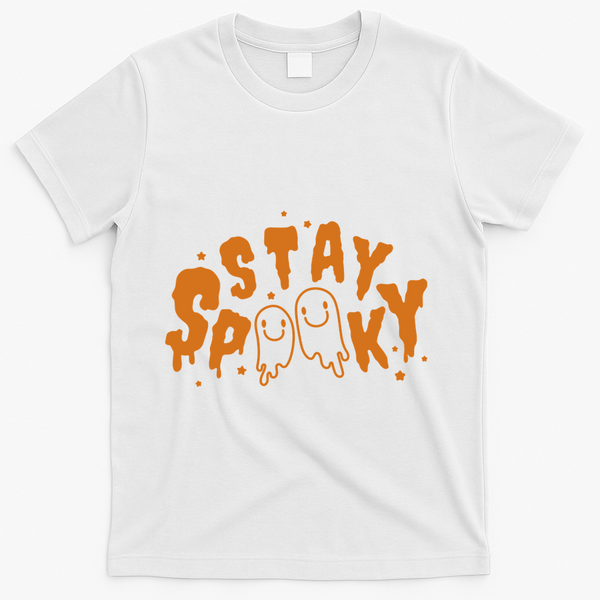 Stay Spooky Halloween Festive T-Shirt - White