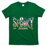 Spooky Season Iridescent Halloween T-Shirt - Green