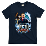 Secure The Arctic Protect America Trump 2026  T-Shirt - Navy Blue