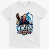 Secure The Arctic Protect America Trump 2026  T-Shirt - White