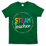 Steam Teacher Back To School Stem Special T-Shirt - Green