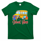 School Vibes Back to School T-Shirt - Green