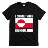 Stand With Greenland T-Shirt - Black