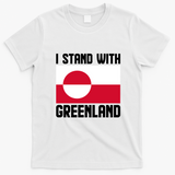 Stand With Greenland T-Shirt - White