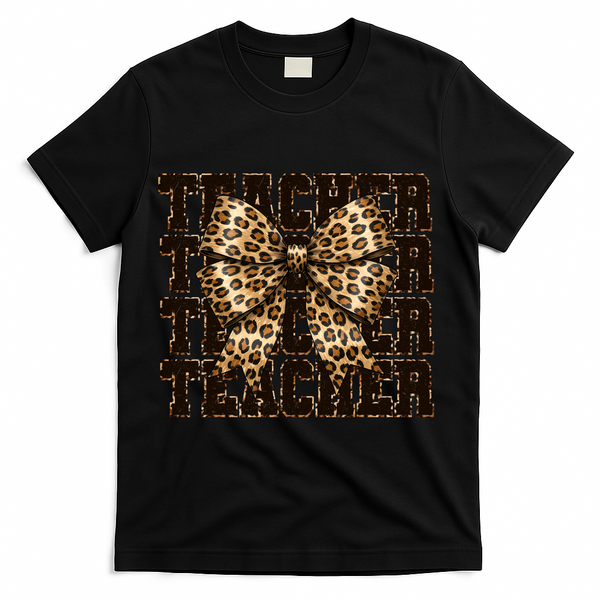 Teacher Coquette Back To School  T-Shirt - Black