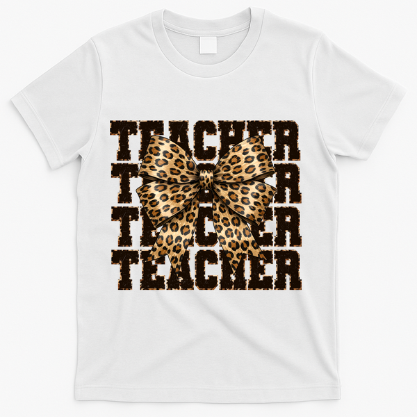 Teacher Coquette Back To School  T-Shirt - White