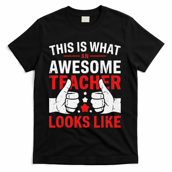 Test Day Rock The Test Teacher Testing Day Back To School T-Shirt - Black