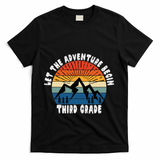Third Grade 1st Day Of School Let The Adventure Begin T-Shirt - Black