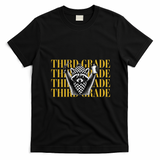 Third Grade Raccoon Back To School T-Shirt - Black