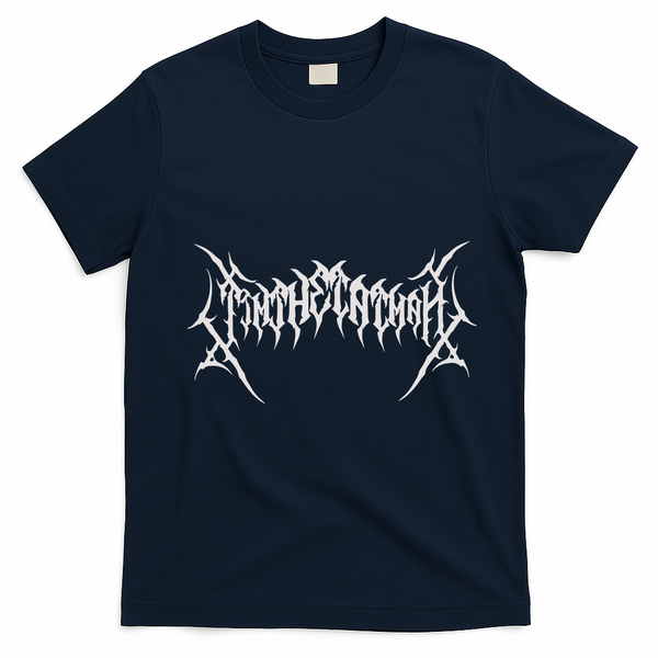 Timthetatman Halloween Metal T-Shirt - Navy Blue
