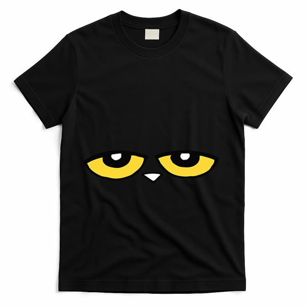 This Is My Book Character Costume Blue Cat Reading Day T-Shirt - Black